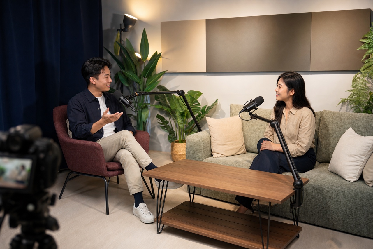 4F HALO Video Podcast 雙人對談錄影